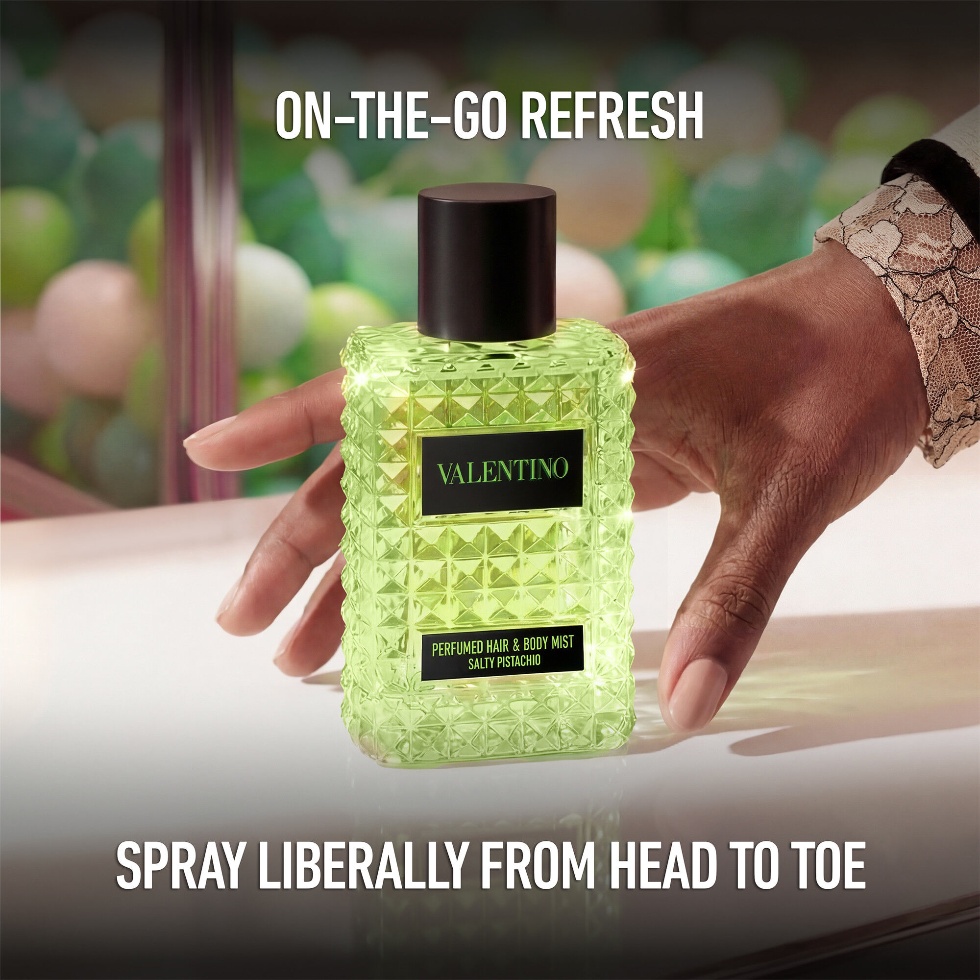 Born in Roma Hair and Body Mist Salty Pistachio