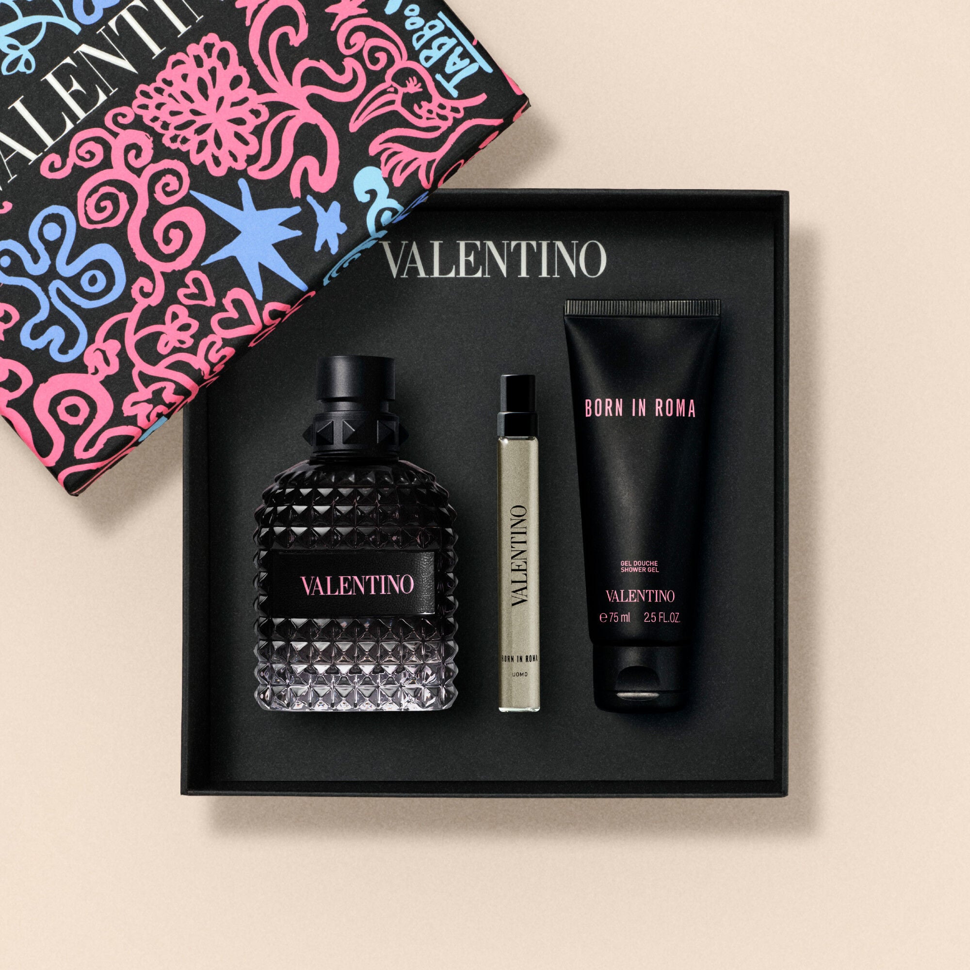 Born in Roma Uomo Eau de Toilette 3-Piece Father's Day Gift Set