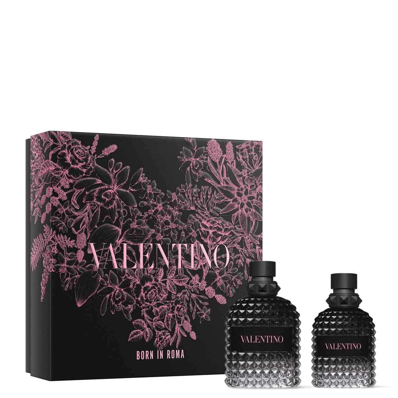 Valentino Beauty Born In Roma Uomo Eau De Toilette Gift Set 100 ml 50 ml Womens Perfume 180$