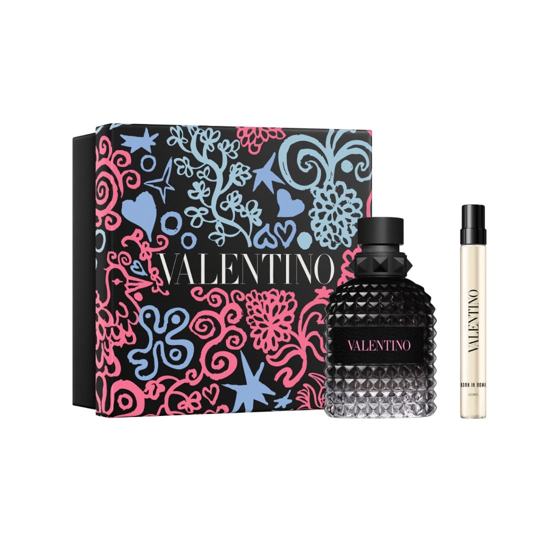 Valentino Beauty Born In Roma Uomo Eau De Toilette Gift Set