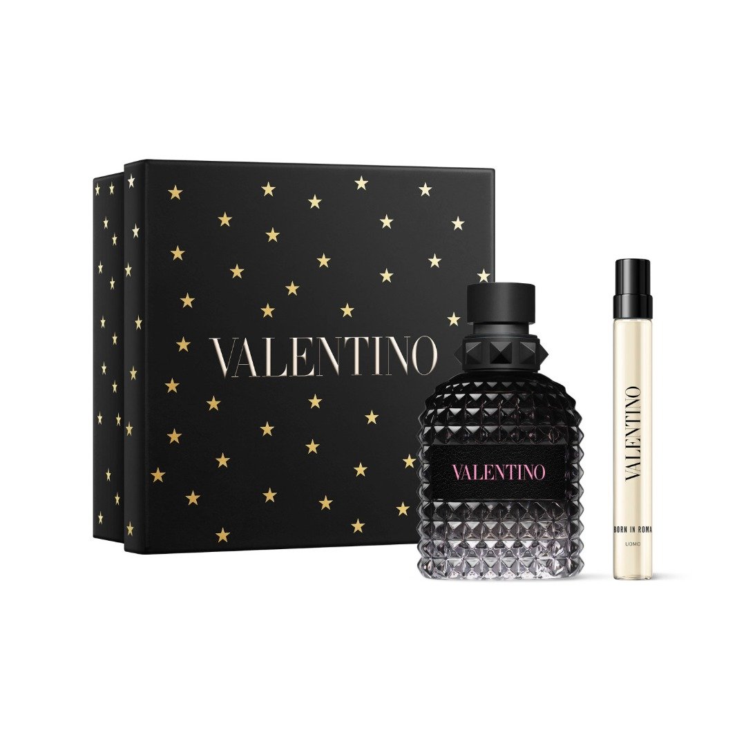 Valentino Beauty Born In Roma Uomo Eau De Toilette Gift Set