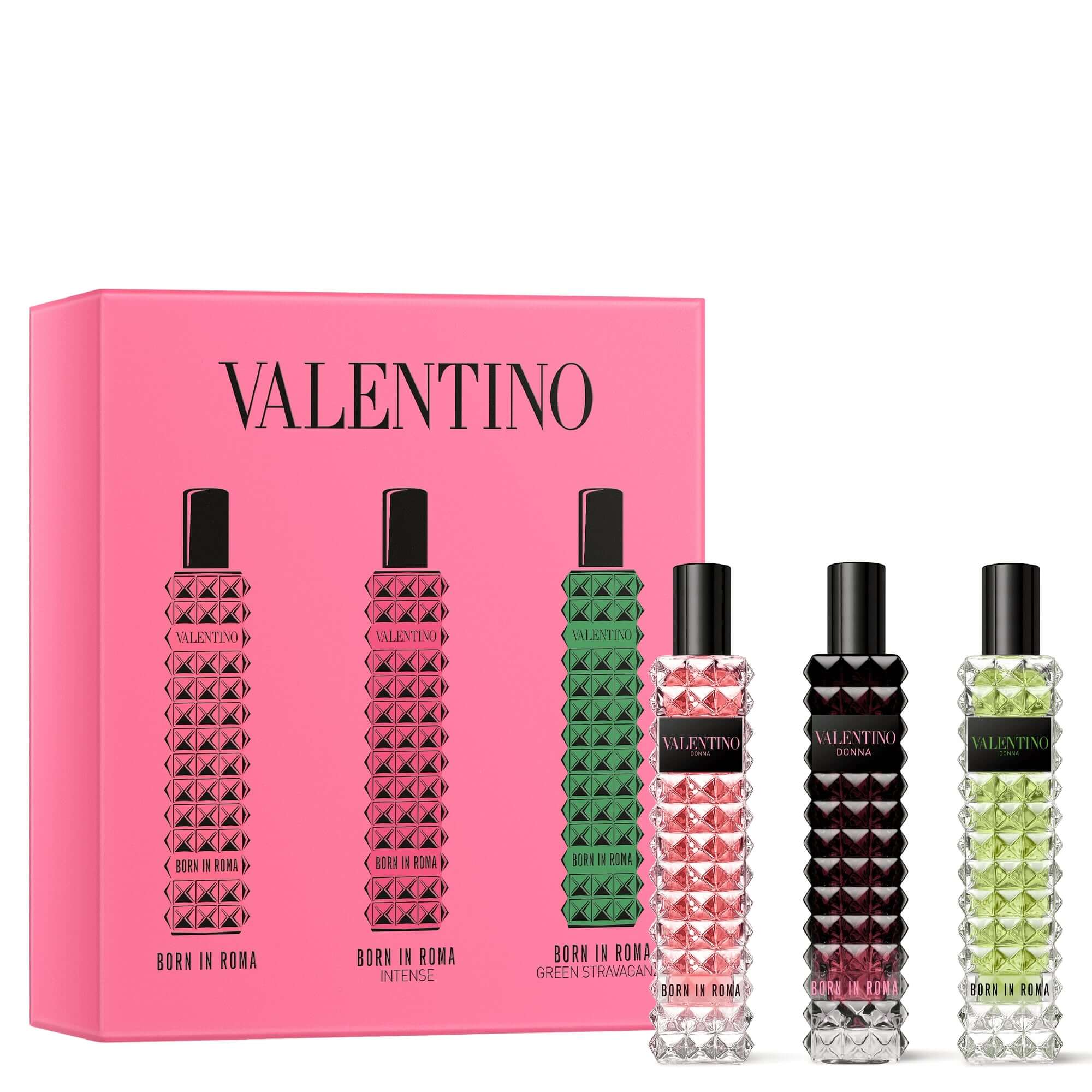 Valentino Beauty Donna Born In Roma Perfume Travel Trio