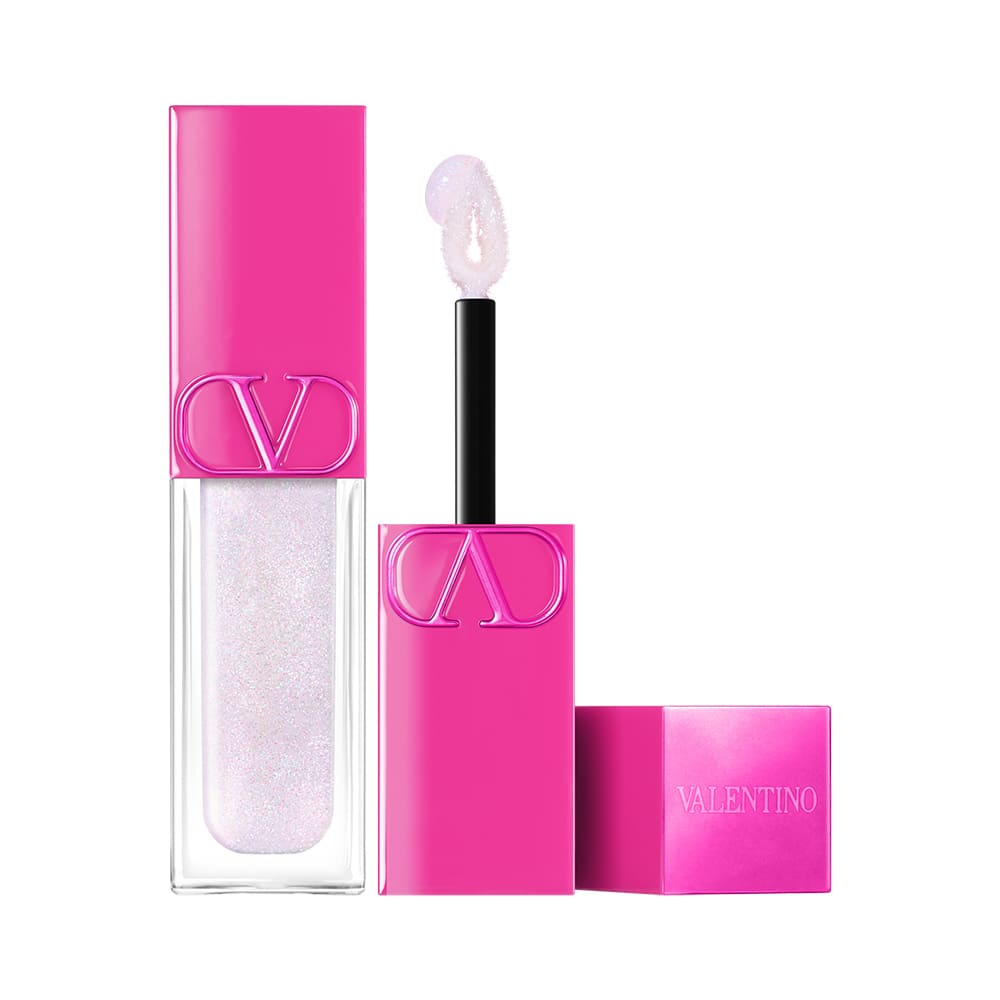 Valentino Puffer Complex Lip Plumper Gloss 00R Dazzling Mermaid .2 oz/6.5 ml