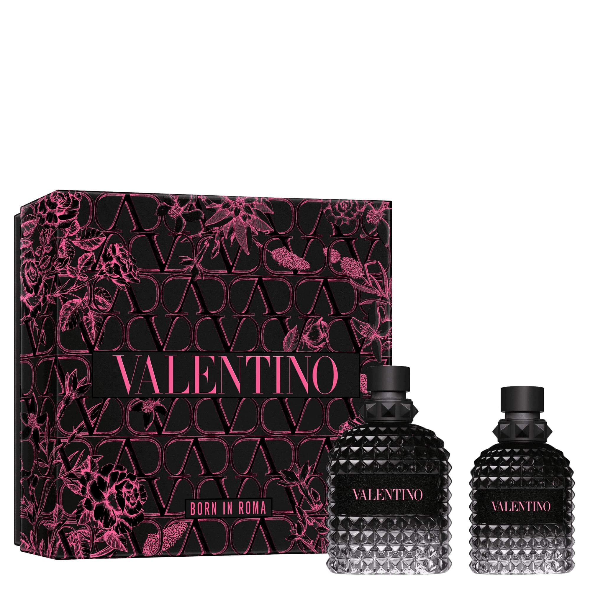 Valentino Beauty Born In Roma Uomo Eau De Toilette Two Piece Gift Mens Cologne 180$