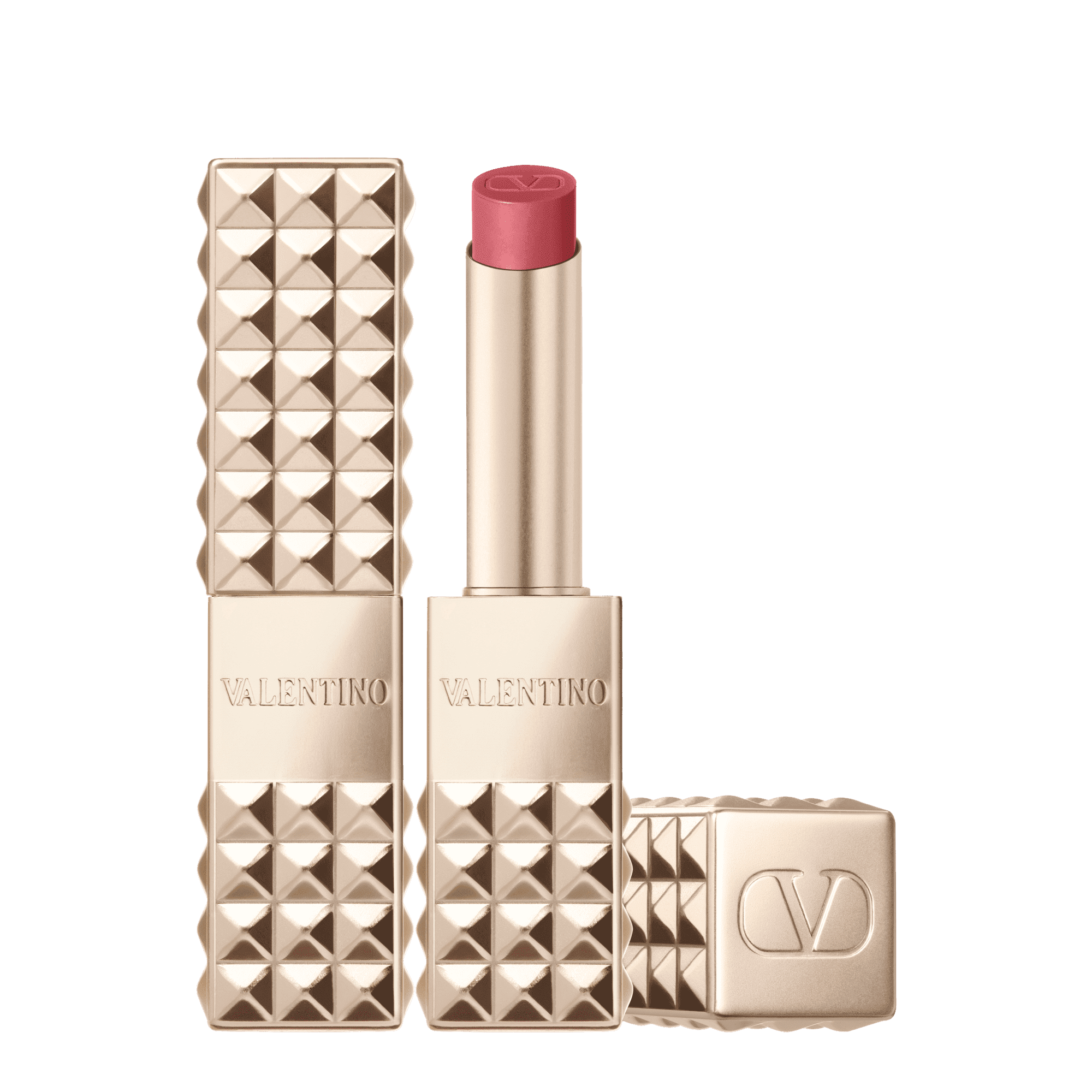 Valentino Beauty Spike Valentino 100r Stand Out In Nude Lipstick