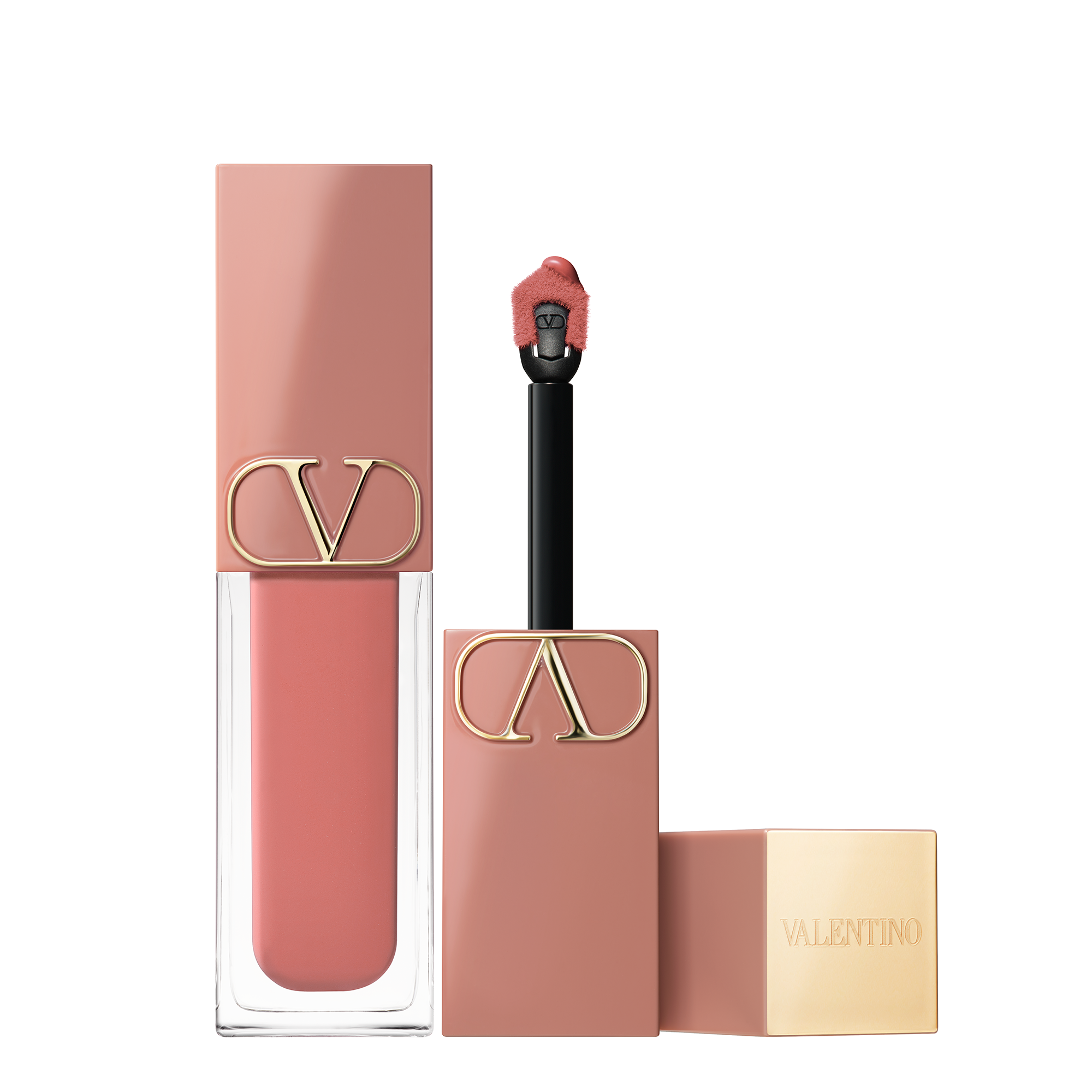 Valentino Beauty Liquirosso 2 In 1 Lip Blush Soft Matte Color Lipstick Shade 109R Catch Me If You Can 40$