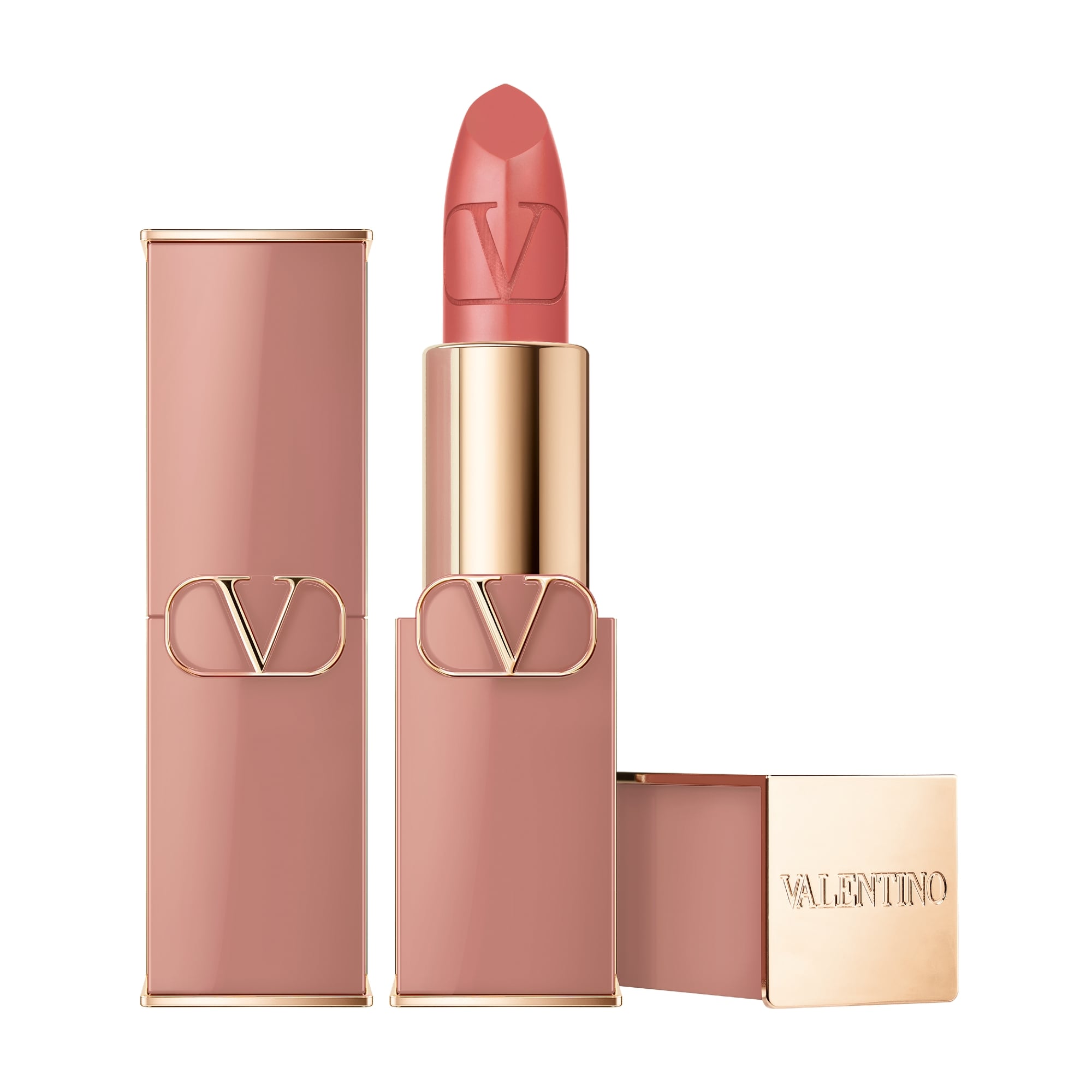 Valentino Beauty Rosso Satin Lipstick In 101a Hot Beige